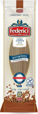 Макаронные изделия Linguine Лапша длинная без глютена из гречневой муки №12 250 г