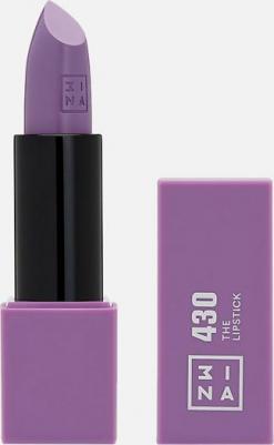 MAKEUP Помада 430 Холодный фиолетовый с витамином Е и маслом ши для питания губ Стойкая помада с матовым финишем и кремовой текстурой Веганский