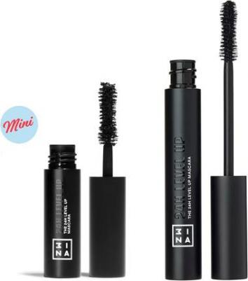 MAKEUP The 24H Level Up Mascara 900 Black Volume & Length Definition Дорожный размер Для чувствительных глаз Нормальный Мини – фото 5