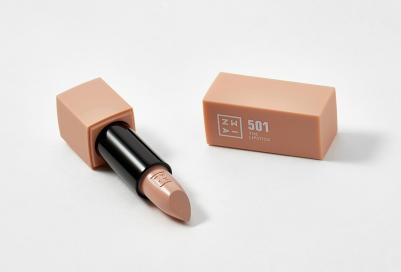 MAKEUP The Lipstick 501 Кремовая губная помада с витамином Е и маслом ши для питания губ Стойкая помада с матовым финишем и кремовой текстурой – фото 5