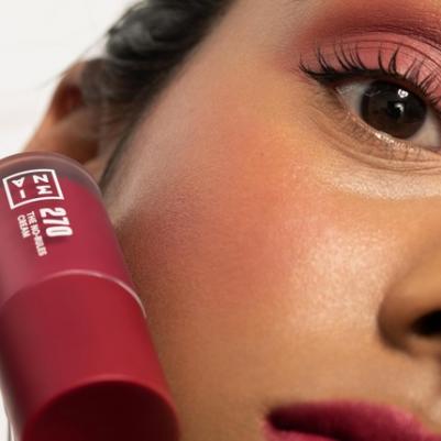 MAKEUP The No-Rules Cream 270 Wine Red Liquid Blush Matte с маслом сладкого миндаля Vegan Cruelt Free – фото 9