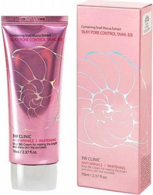 Улиточный BB крем с себум контролем - Silky Pore Control BB Cream. 70 мл – фото 2