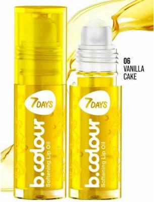Блеск для губ прозрачный, увлажняющий, масло для губ B.COLOUR 06 VANILLA CAKE – фото 1
