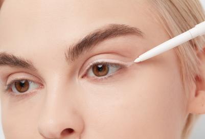 Карандаш для глаз каял стойкий B.Colour Longwear Kajal Eyeliner т.01 White 0,25 г – фото 9