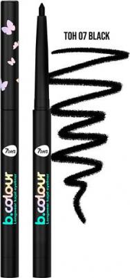 Карандаш для глаз каял стойкий B.Colour Longwear Kajal Eyeliner т.07 Black 0,25 г – фото 1