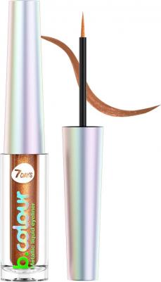 Подводка для глаз жидкая B Colour металлик тон 04 Cooper 3,3 мл – фото 8