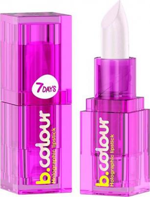 Помада для губ мерцающая B.Colour Holographic Lipstik т.02 Unicorn 4 г – фото 3