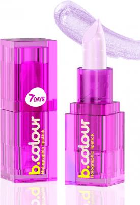 Помада для губ мерцающая B.Colour Holographic Lipstik т.02 Unicorn 4 г – фото 5