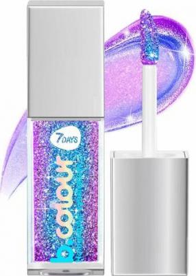 Тени для век мерцающие жидкие Holographic Eyeshadow т.02 Storm 5,5 мл – фото 8