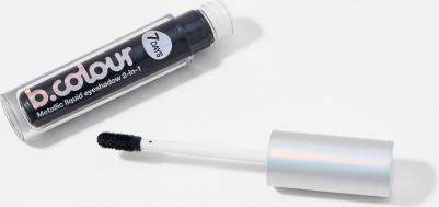 Тени для век жидкие с эффектом металлик B.Colour Metallic Liquid Eyeshadow 2-in-1 т.03 Ashen 3,3 мл – фото 8