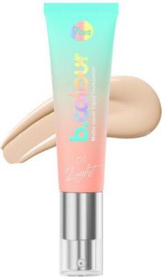 Тональный крем для лица B.Colour Matte Cover Liquid Foundation т.02 Light medium 30 мл