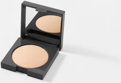 Пудра для лица тон 201 с зеркалом, матирующая, запеченная, палетка – фото 5