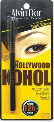 Alvin D'or, Карандаш для глаз автоматический водостойкий HOLLYWOOD 02 dark brown