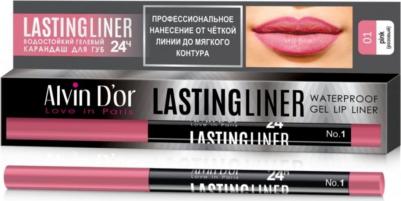 Alvin D'or, Карандаш для губ гелевый водостойкий LASTINGLINER тон 05 мускатный орех
