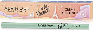 Контурные карандаши и подводка Кремовый лайнер для глаз CREME GEL LINER A LA FRENCH 4680373088186 – фото 1