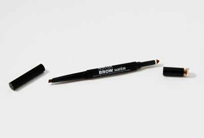 Набор декоративной косметики Дуэт для бровей карандаш+пудра Brow Satin Тон 01 medium brown – фото 8