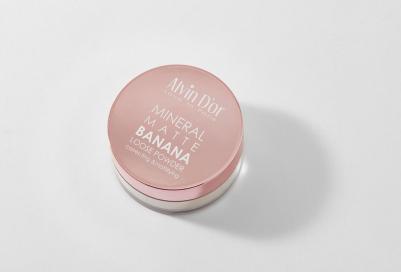 Пудра для лица рассыпчатая Alvin Do'R Mineral Banana Matte песочный – фото 1