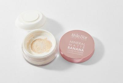 Пудра для лица рассыпчатая Alvin Do'R Mineral Banana Matte песочный – фото 4