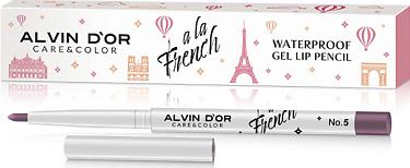 Водостойкий гелевый карандаш для губ Waterproof Gel Lip Pencil A LA FRENCH 4680373090202 – фото 9