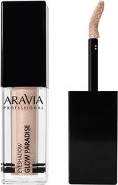 Тени для век жидкие сияющие Glow Paradise, оттенок античный бежевый 02 antique taupe, 5мл – фото 5