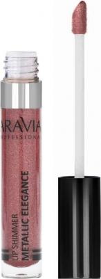 Жидкая помада-металлик для губ METALLIC ELEGANCE, тон 05 lip shimmer, оттенок малиново-розовый – фото 6