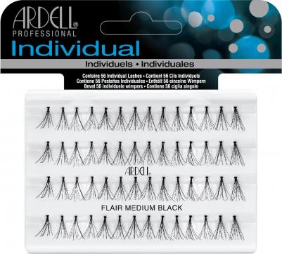 Duralash Flair medium black Пучки ресниц средние чёрные – фото 1