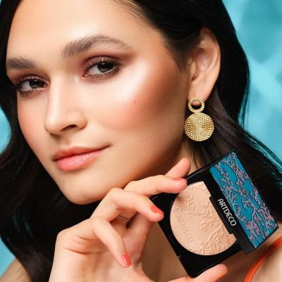 Хайлайтер для лица `` GLOW BRONZER бронзирующий – фото 4