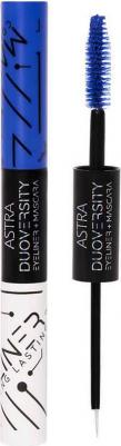 Тушь+подводка Make-Up Duoversity Eyeliner + Mascara 01 Синий/Белый – фото 8
