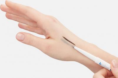 Карандаш для глаз серый каял, подводка 2в1 CAPSULE – фото 6