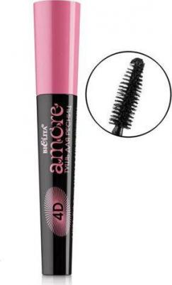 Amore Тушь для ресниц 4D Мега эффект накладных ресниц 10 мл, упак – фото 6