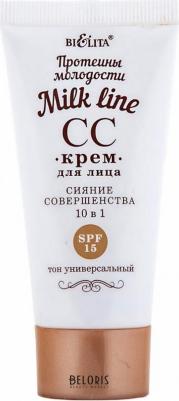 Milk СС-Крем д/лица Сияние совершенства 10 в 1 SPF 15 Протеины молодости, 30мл – фото 3