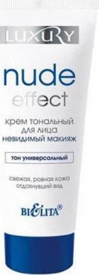 Тональный крем для лица Крем тональный Nude Effect Невидимый макияж универсальный тон – фото 1