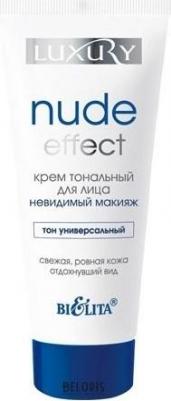 Тональный крем для лица Крем тональный Nude Effect Невидимый макияж универсальный тон – фото 5