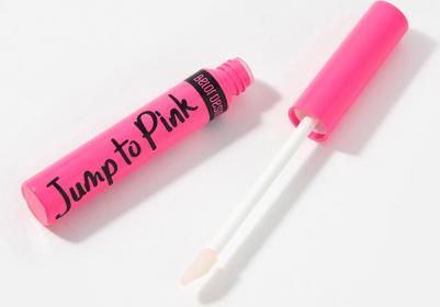 Блеск для губ меняющий цвет Jump to Pink холодный розовый – фото 12