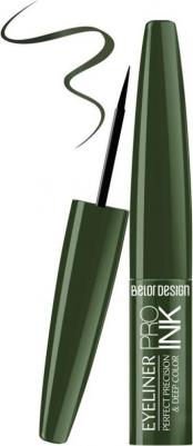Подводка для глаз Цветная PRO INK тон 6 оливковый 3,5 г – фото 7