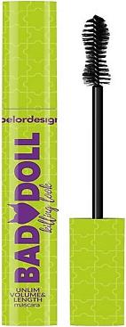Тушь для ресниц цветная объемная Bad Doll Color Bomb – фото 2