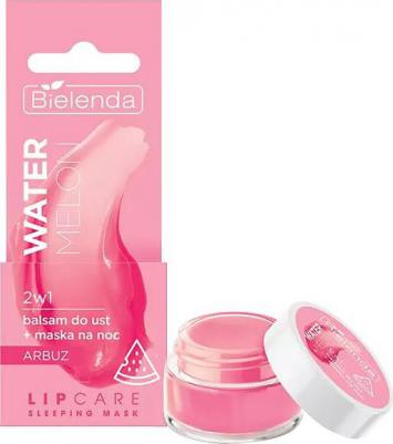 Ночная маска для губ Lip Care 2 в 1, бальзам для губ, ночная маска, арбуз, 10 г – фото 2