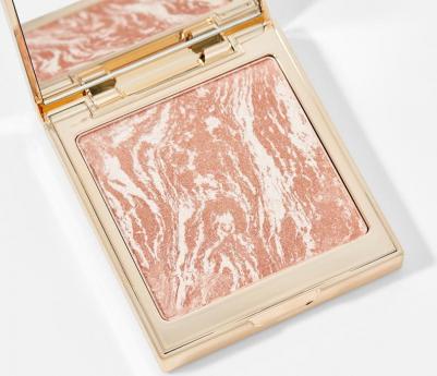 Румяна-хайлайтер для лица с мерцанием ROSY BLUSH 10 г – фото 3