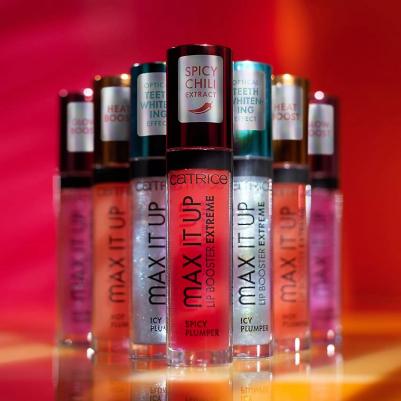Блеск для губ с эффектом увеличения объёма Max It Up Lip Booster Extreme 4 мл 4059729419583 – фото 9