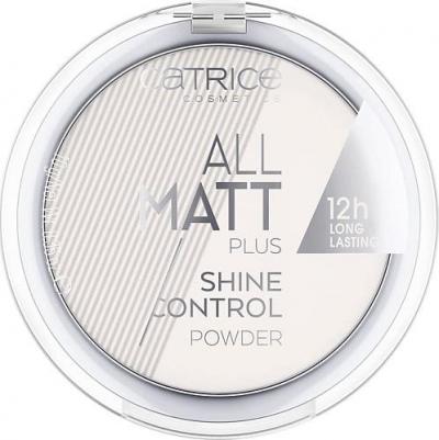 Пудра компактная All Matt Plus Shine Control Powder 001, цвет: прозрачный – фото 3