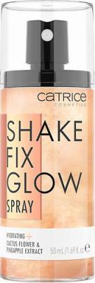 Спрей для лица Спрей фиксирующий для макияжа с мерцанием Shake Fix Glow Spray