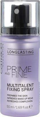 Спрей для макияжа фиксирующий Prime And Fine Multitalent Fixing Spray, 50 мл – фото 2