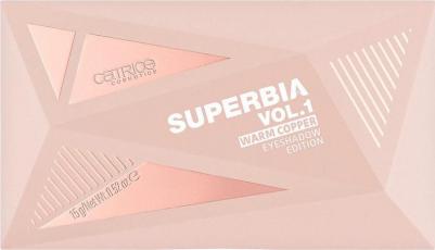 Superbia Vol. 1 Warm Copper Eyeshadow Edition Палетка теней для век 15г – фото 1