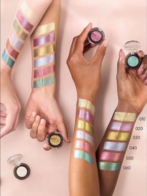 Тени для век Lidschatten Space Glam Chrome 060 Galactic Glow, 1 g – фото 6