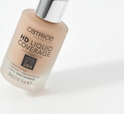 Тональный крем для лица Тональная основа "HD Liquid Coverage Foundation" 4250947598283 – фото 1