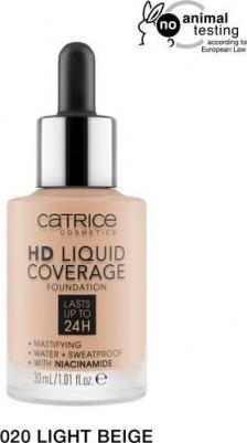 Тональный крем для лица Тональная основа "HD Liquid Coverage Foundation" 4250947598283 – фото 10