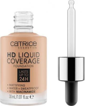 Тональный крем для лица Тональная основа "HD Liquid Coverage Foundation" 4250947598313 – фото 5