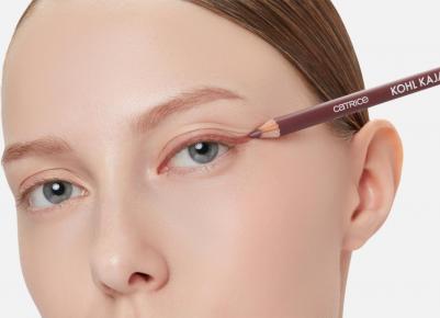 Водостойкий карандаш для глаз Kohl, цвет 100 burgundy babe, 0,78 гр – фото 10