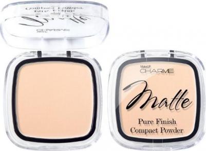 Пудра для лица компактная Pure Matte тон 103 Кремовый – фото 2