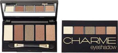 Тени для век пятицветные "Iridescent" 05 Кофейная серия